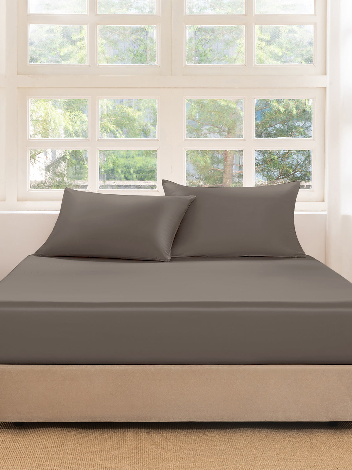 Ensemble de draps-housses 3 pièces en soie - 22 momme