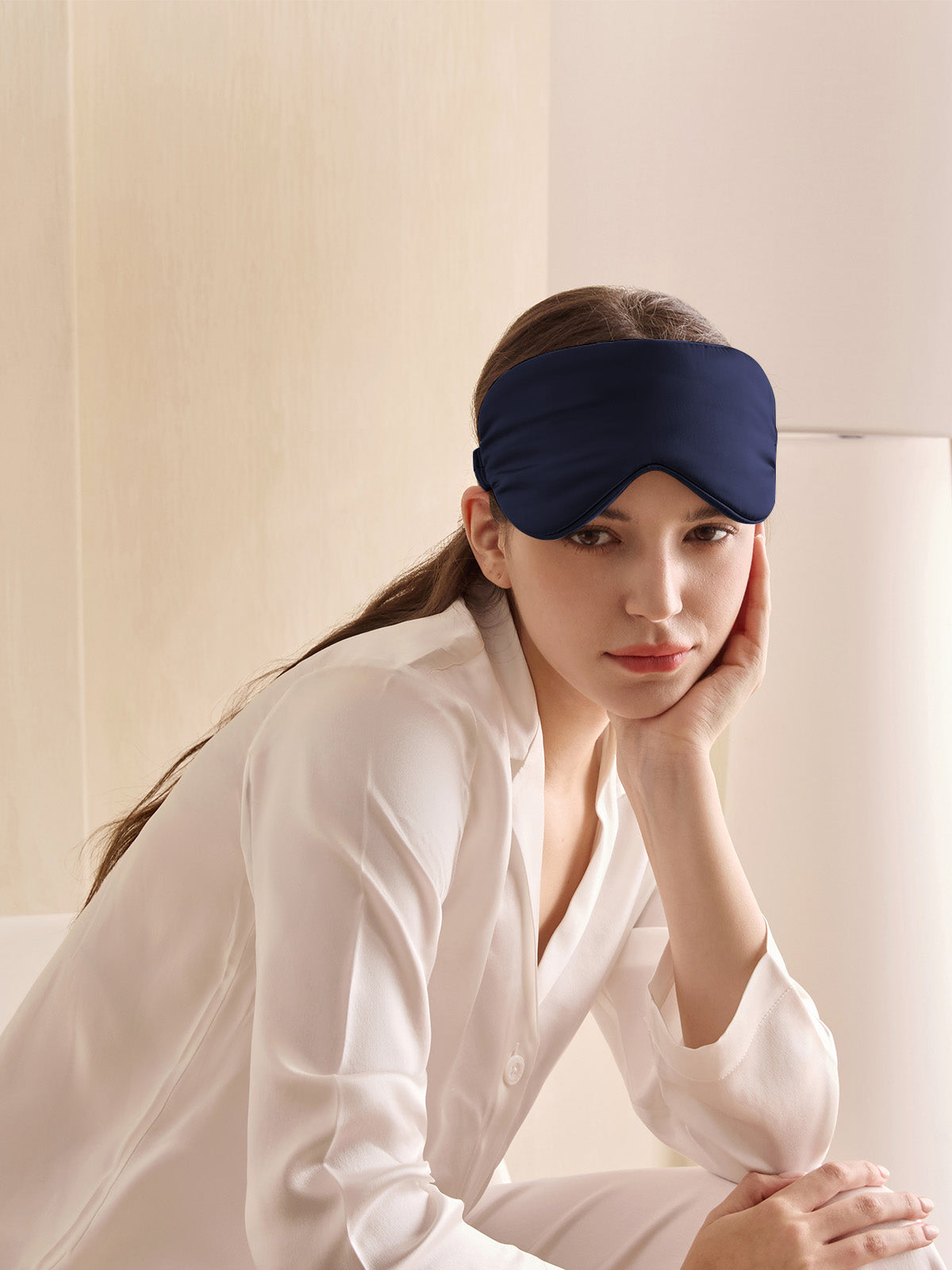Ensemble de taie d'oreiller et masque de sommeil en soie - 25 momme