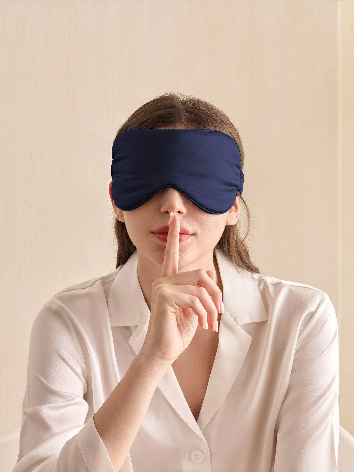 Masque de sommeil en soie