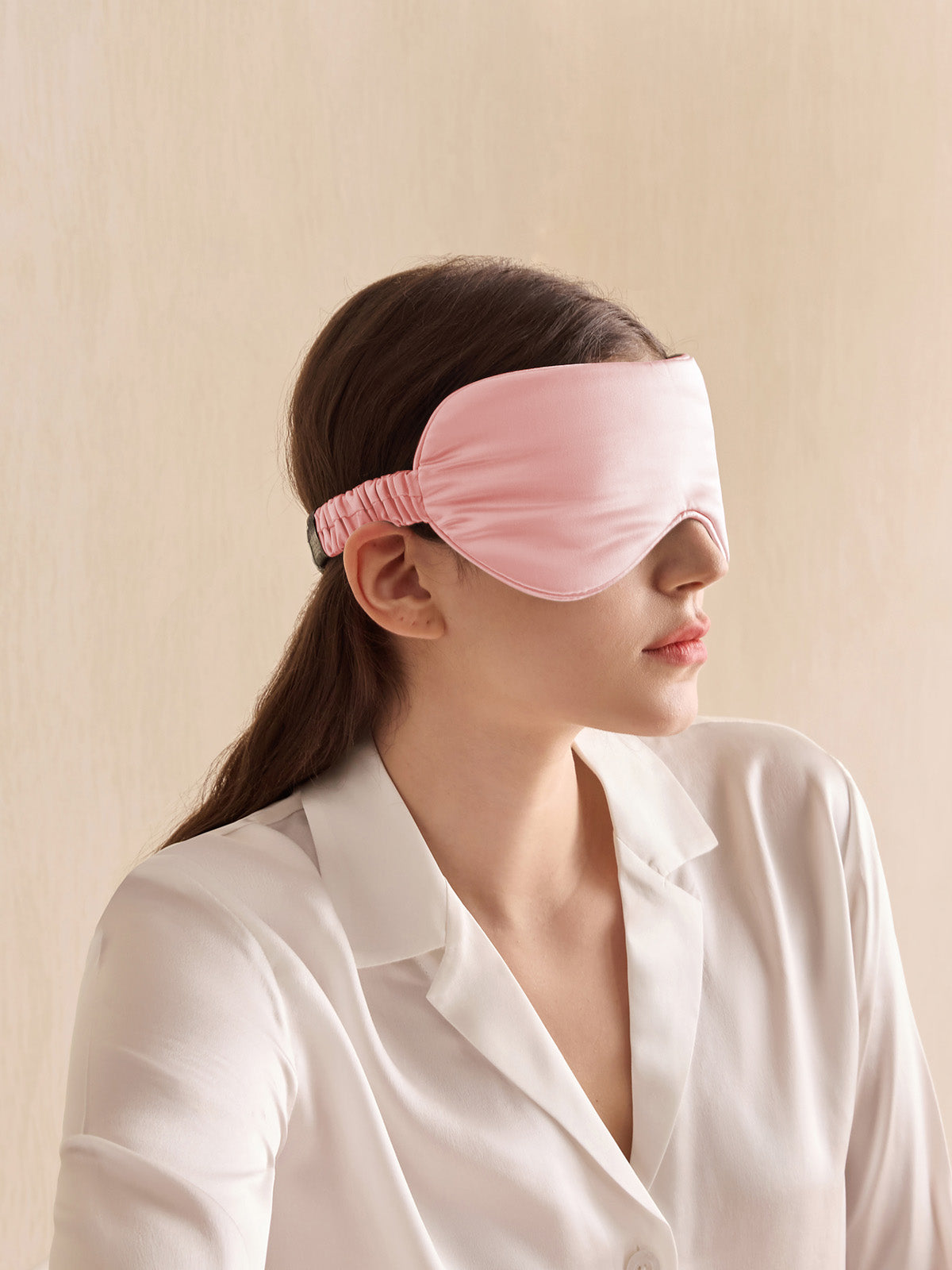 Ensemble de taie d'oreiller et masque de sommeil en soie - 25 momme