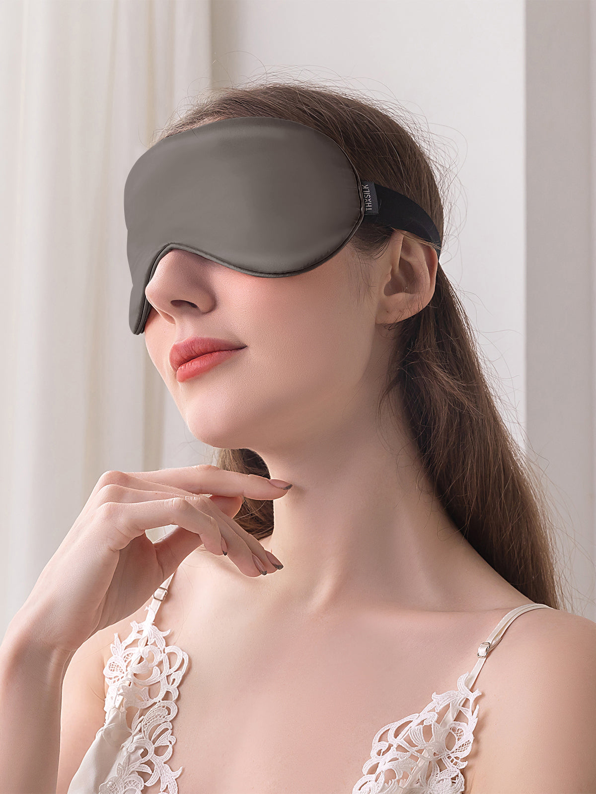 Ensemble de taie d'oreiller et masque de sommeil en soie - 19 momme