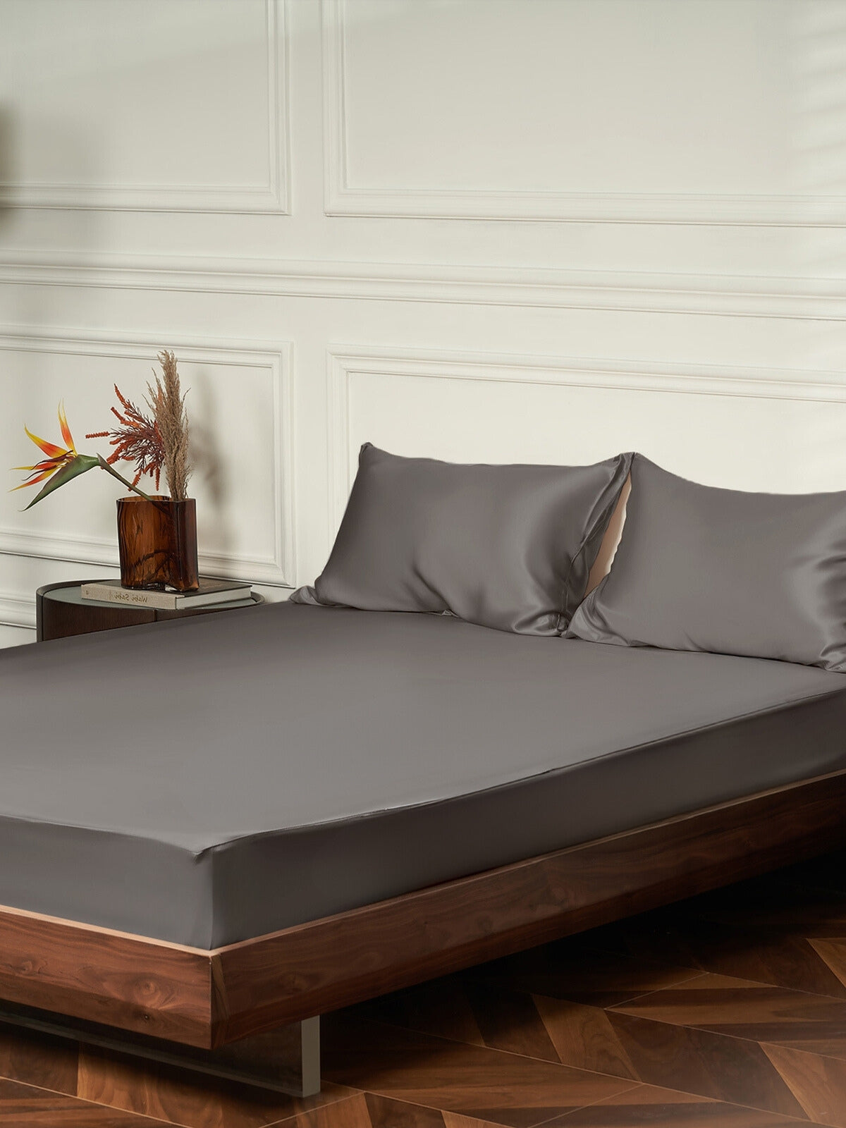 Ensemble de draps-housses 3 pièces en soie - 25 momme