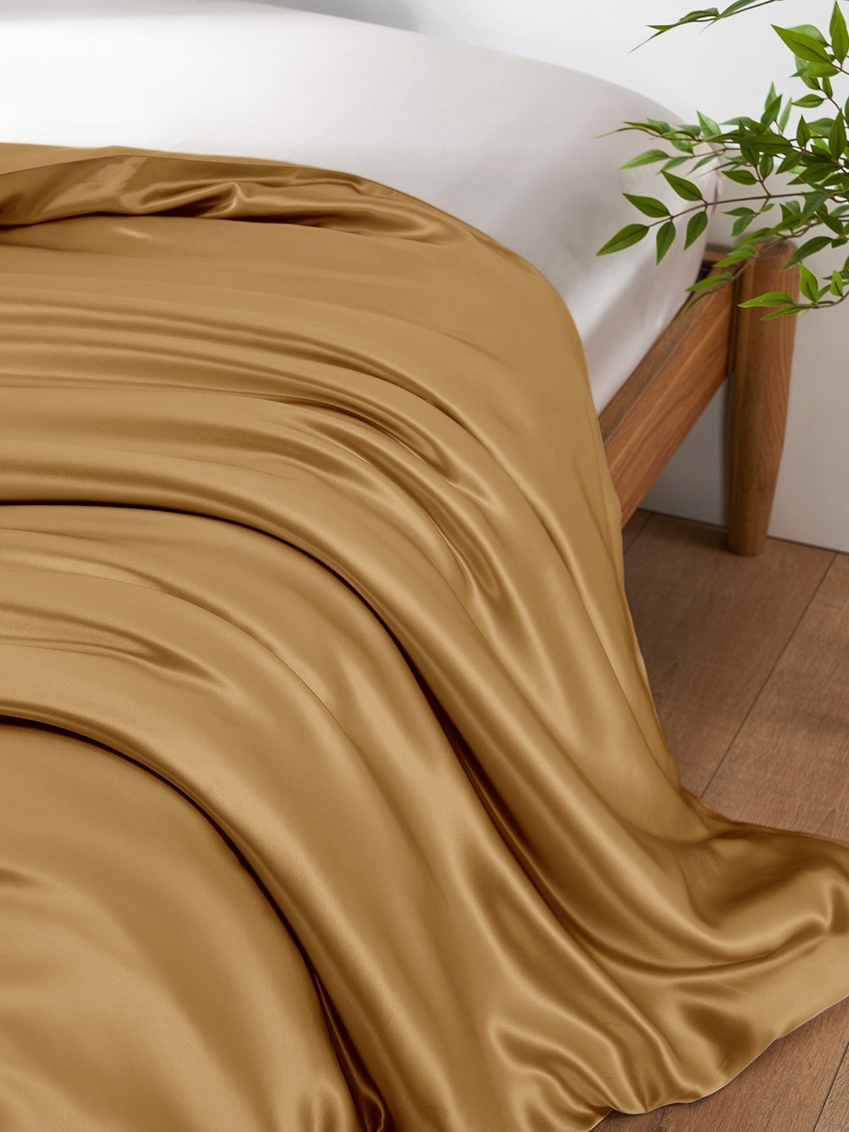 Ensemble de housse de couette 3 pièces en soie - 19 momme