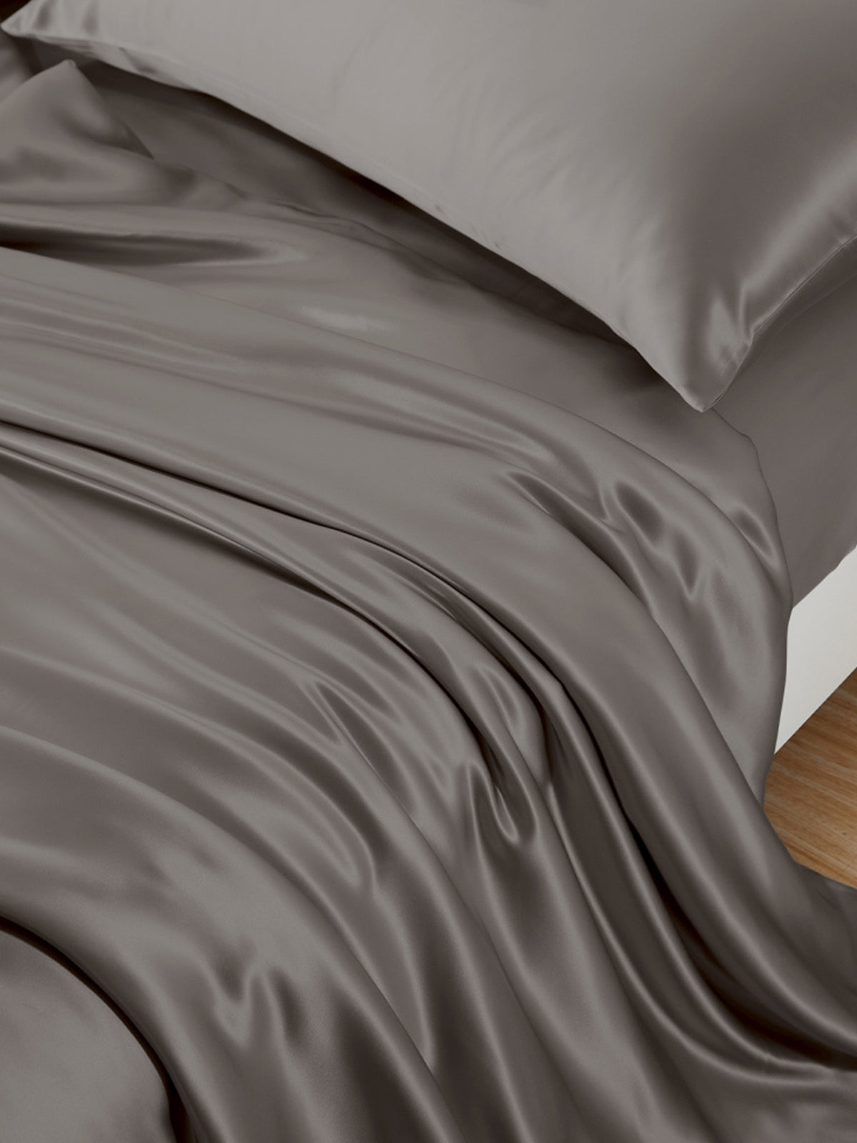 Ensemble de housse de couette 3 pièces en soie - 25 momme