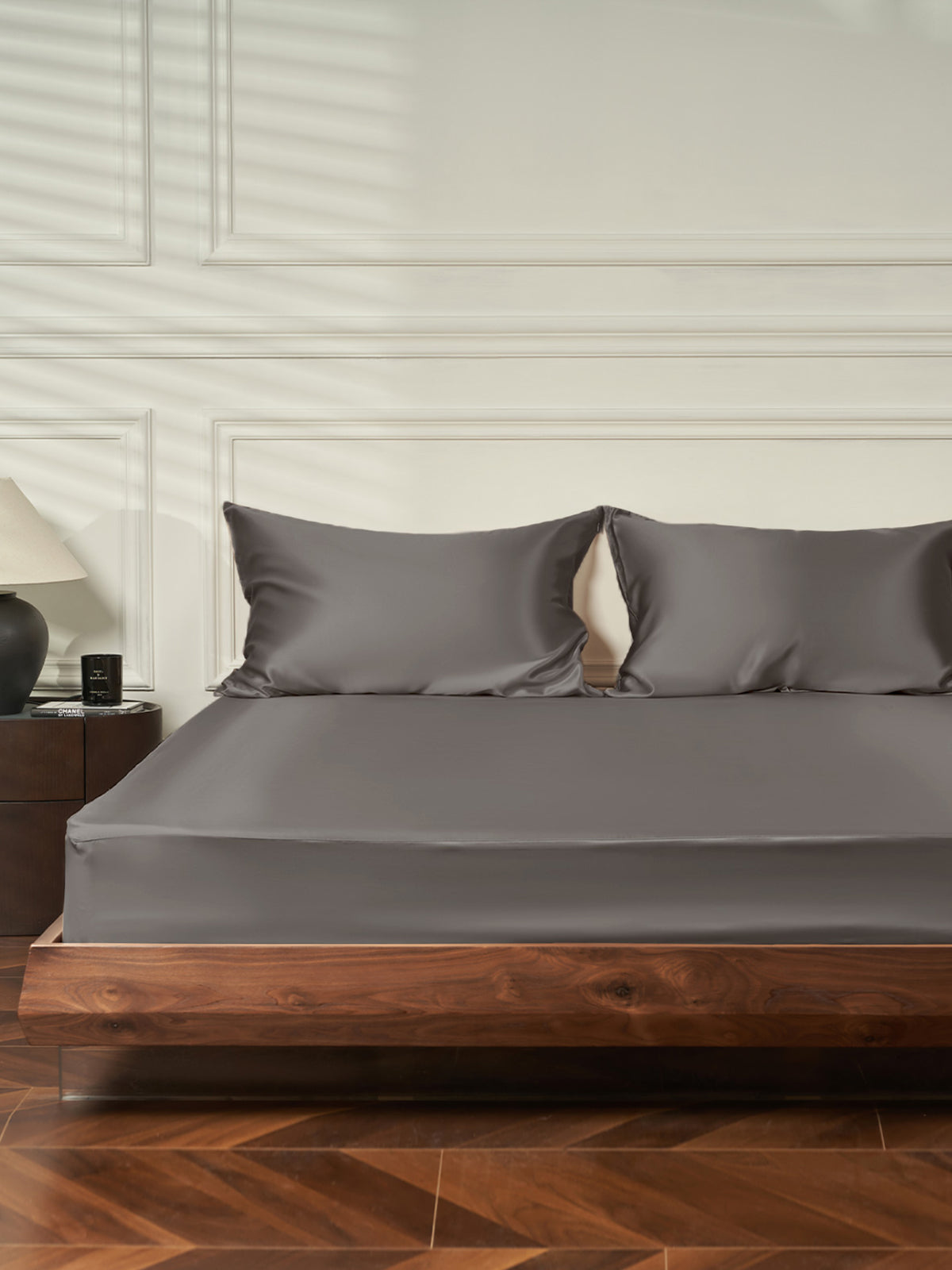 Ensemble de draps-housses 3 pièces en soie - 25 momme
