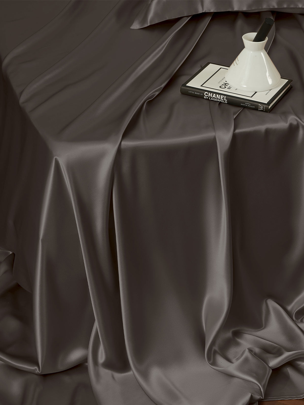 Ensemble de draps en soie 4 pièces avec taies d'oreiller - 25 momme
