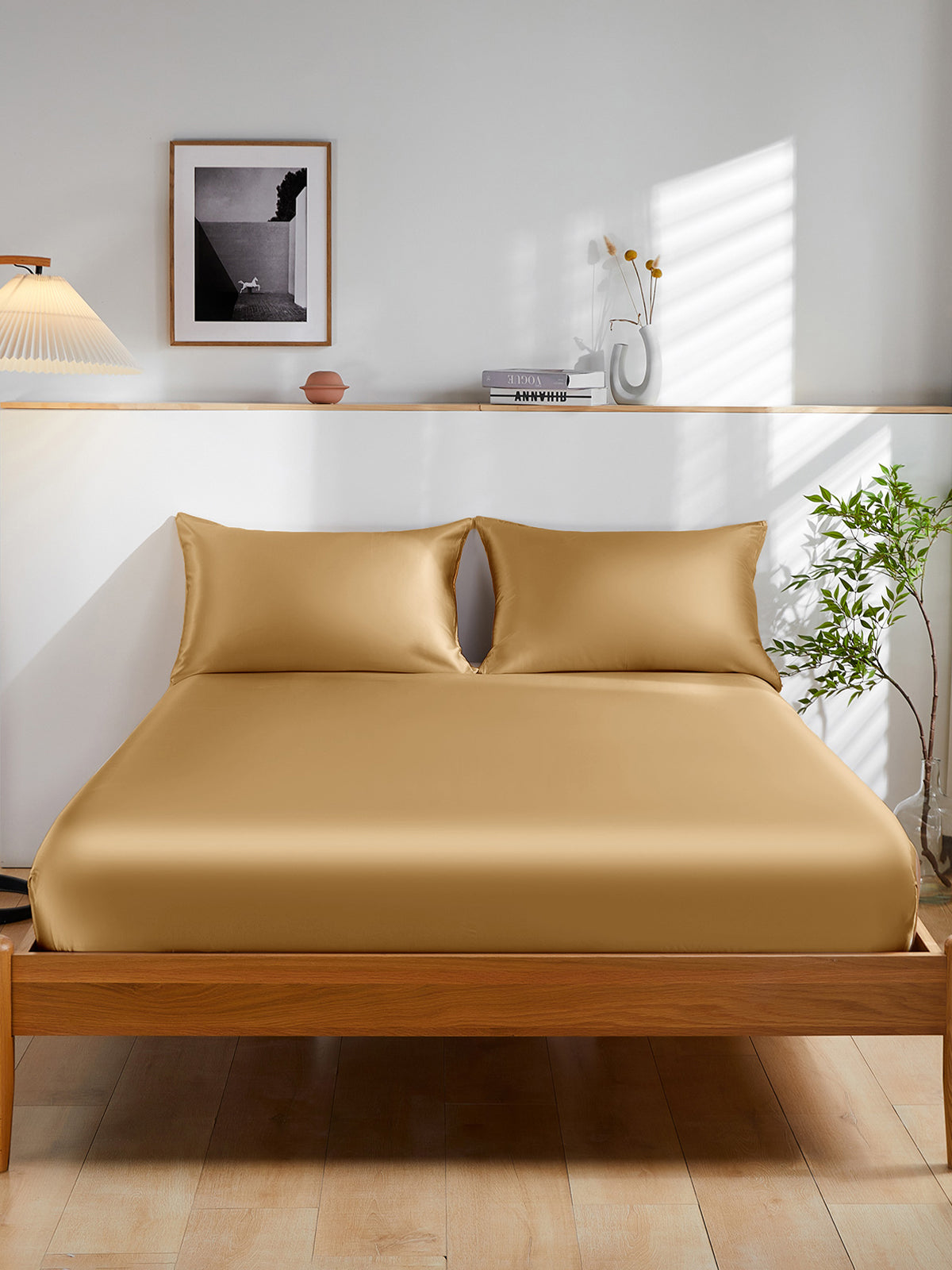 Ensemble de draps-housses 3 pièces en soie - 19 momme