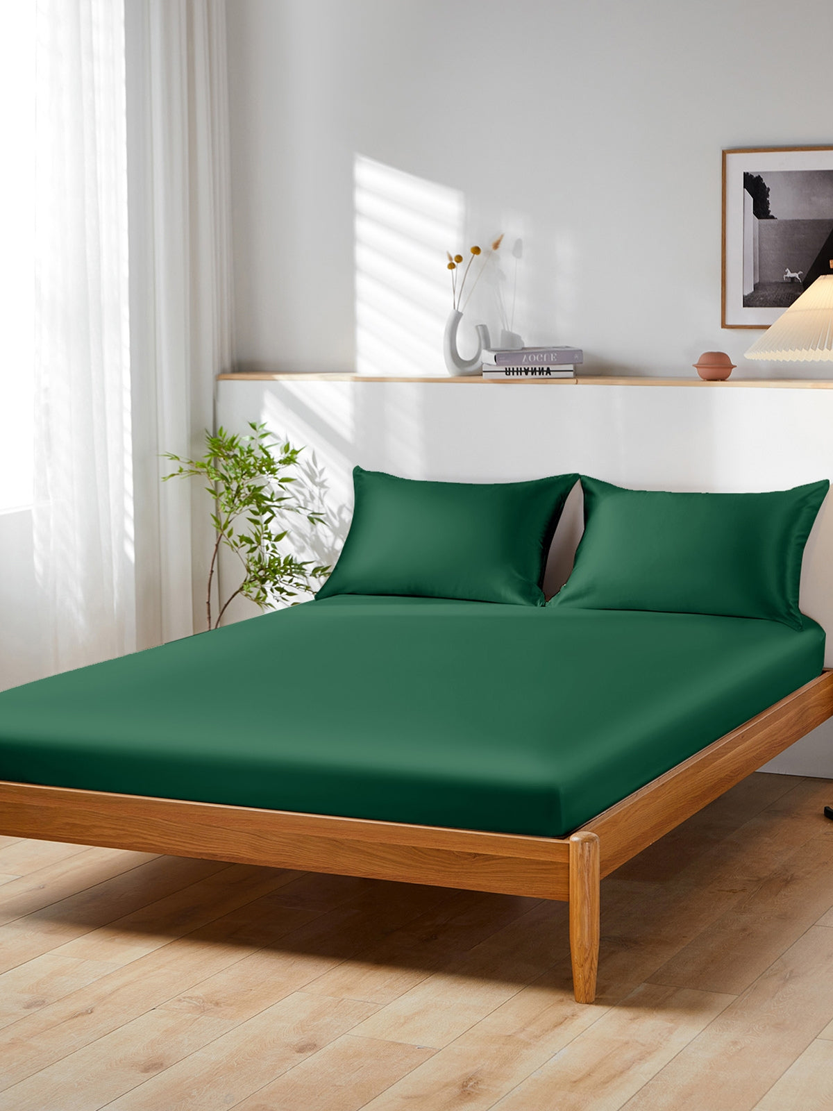Ensemble de draps-housses 3 pièces en soie - 19 momme