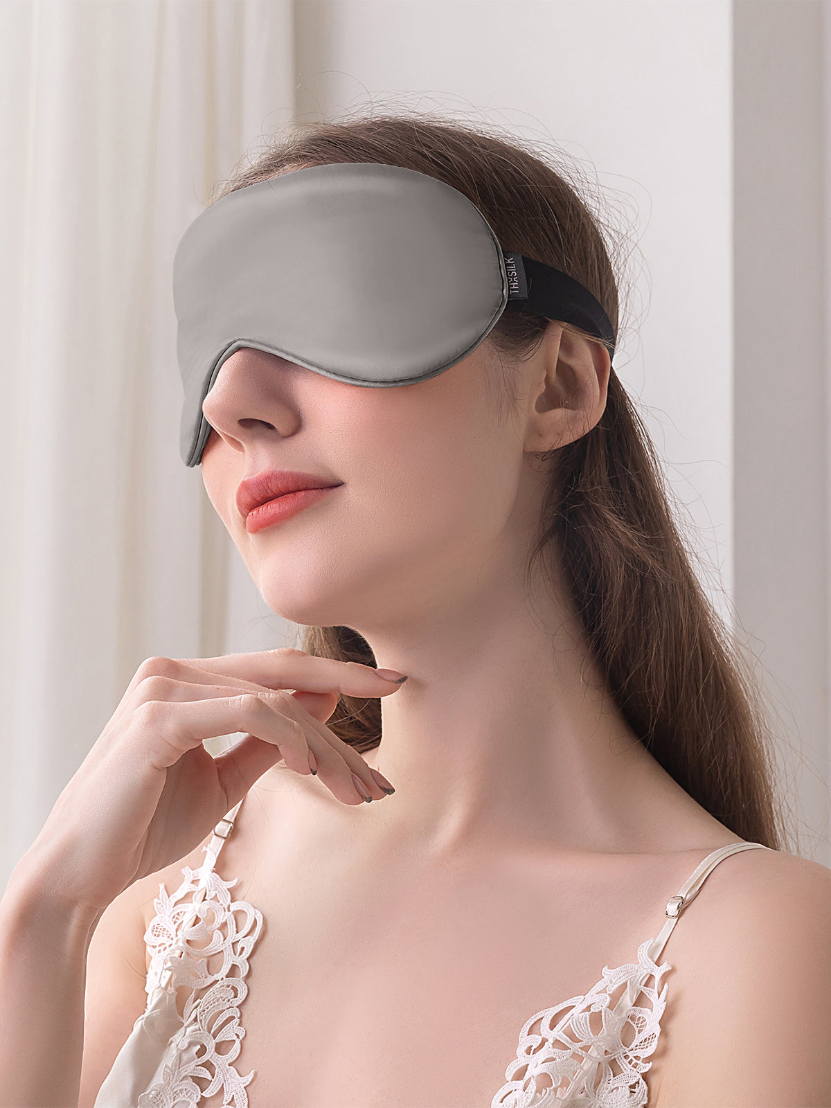 Ensemble de taie d'oreiller et masque de sommeil en soie - 19 momme