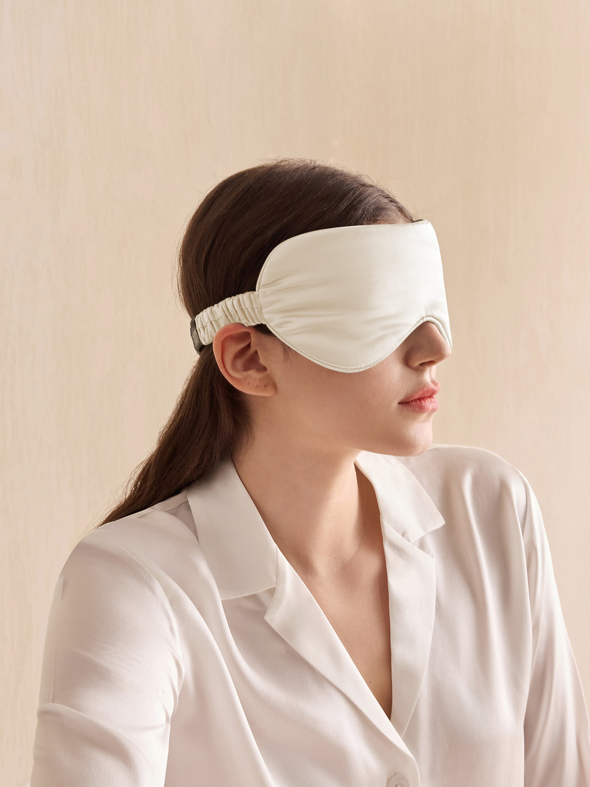 Ensemble de taie d'oreiller et masque de sommeil en soie - 25 momme
