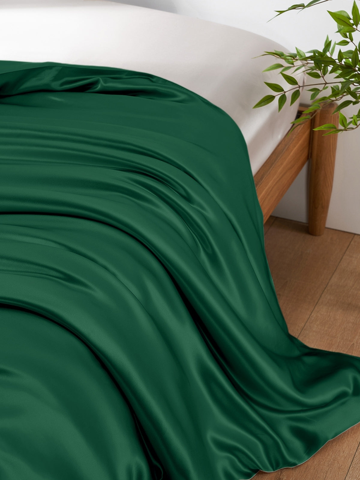 Ensemble de housse de couette 3 pièces en soie - 19 momme