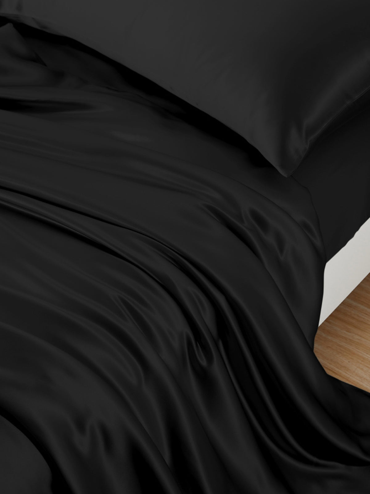 Ensemble de housse de couette 3 pièces en soie - 25 momme