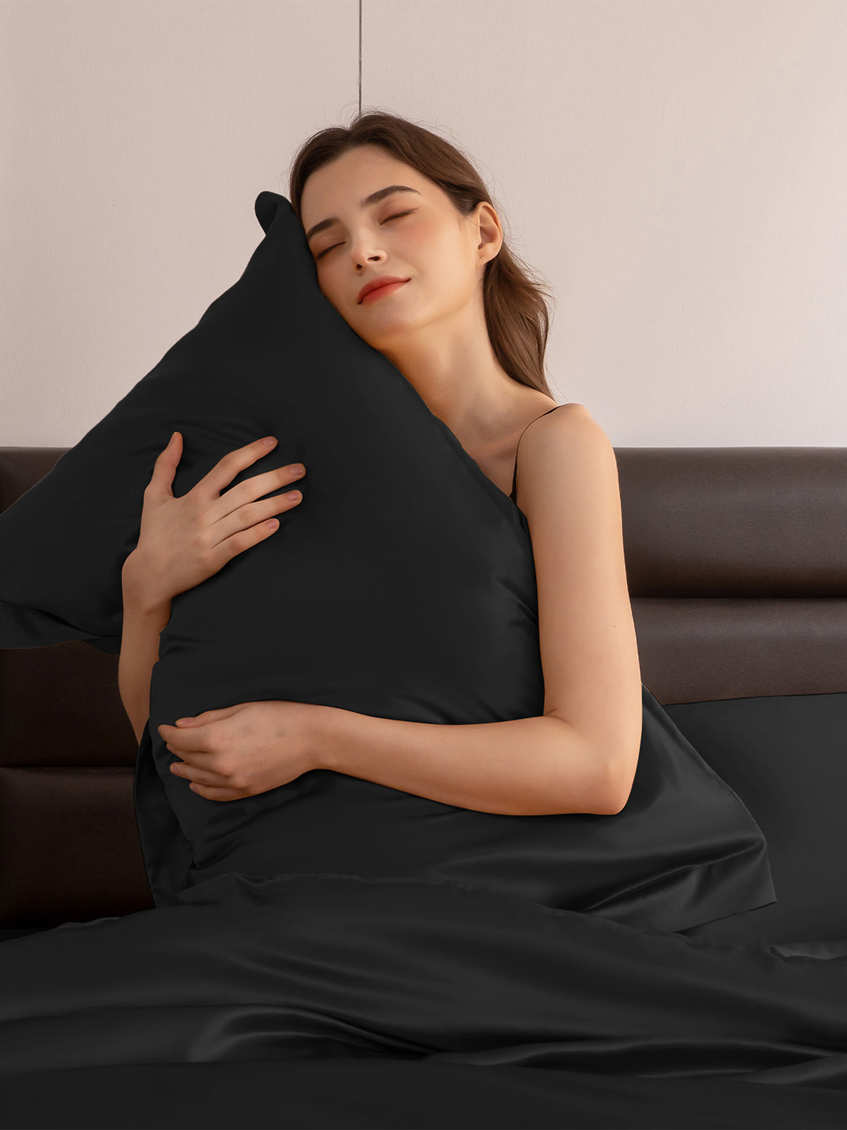 Ensemble de housse de couette en soie supérieur 4 pièces - 22 momme