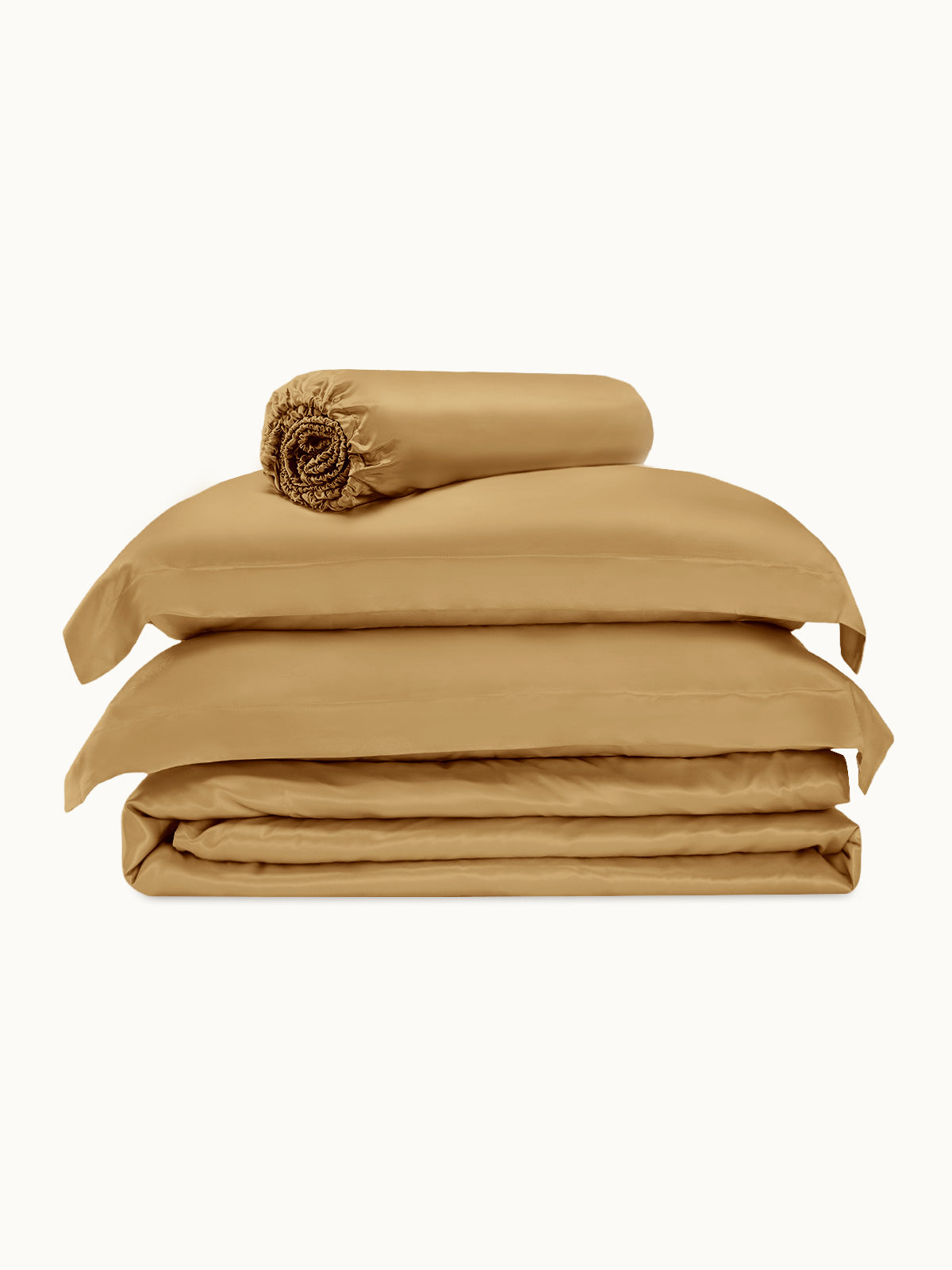Ensemble de housse de couette en soie supérieur 4 pièces - 22 momme