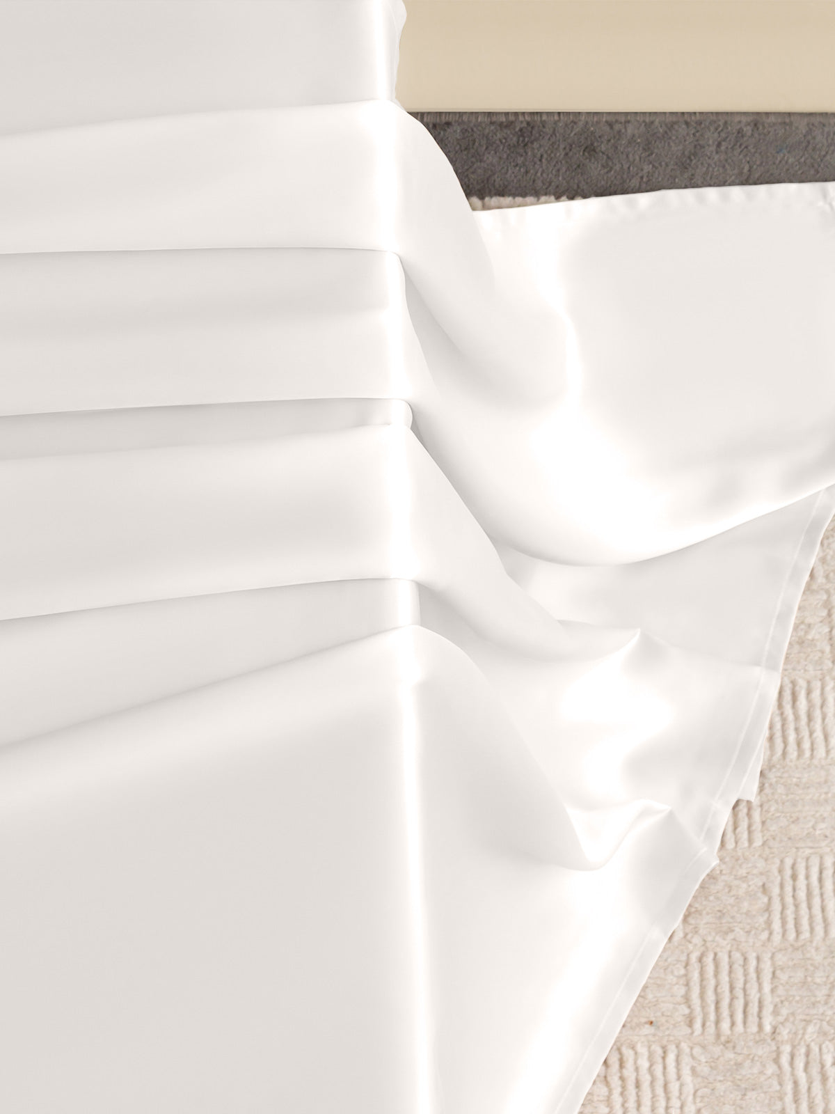 Drap plat en soie - 22 momme