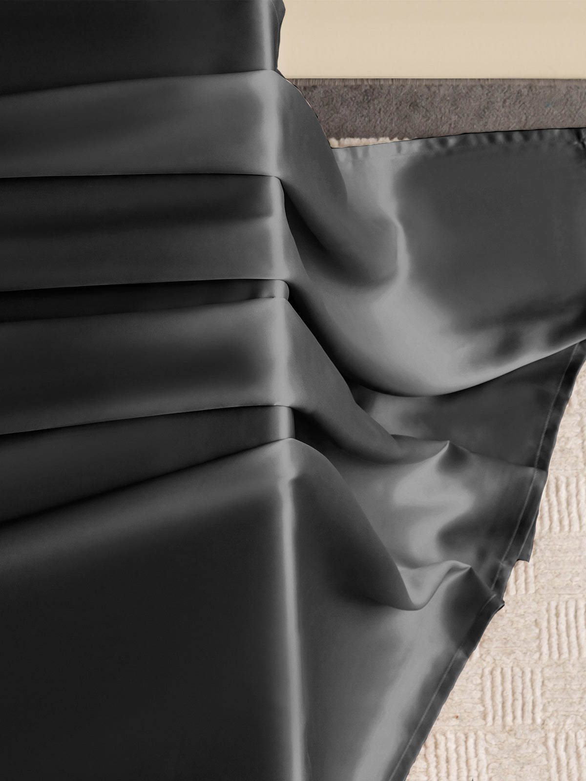 Drap plat en soie - 22 momme