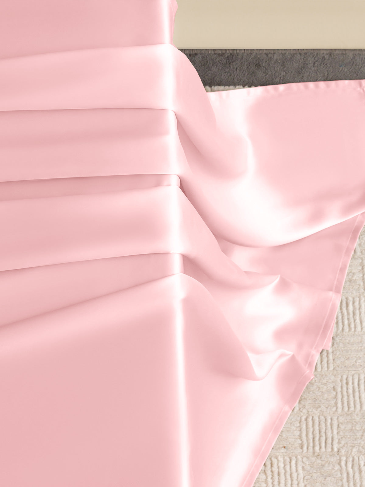 Drap plat en soie - 22 momme