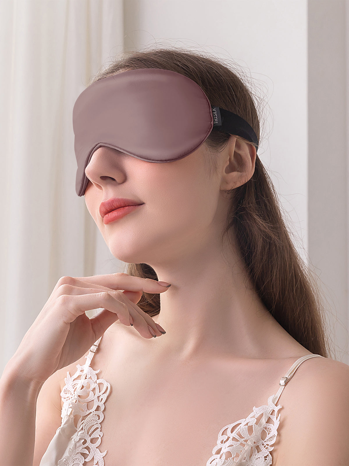 Ensemble de taie d'oreiller et masque de sommeil en soie - 19 momme
