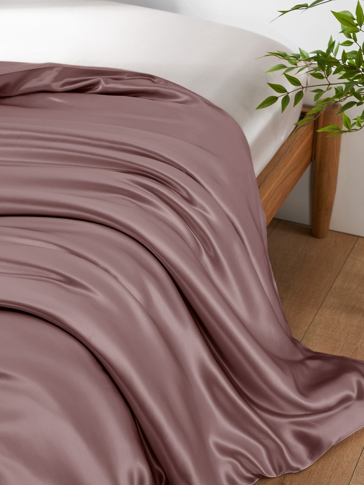 Ensemble de housse de couette 3 pièces en soie - 19 momme