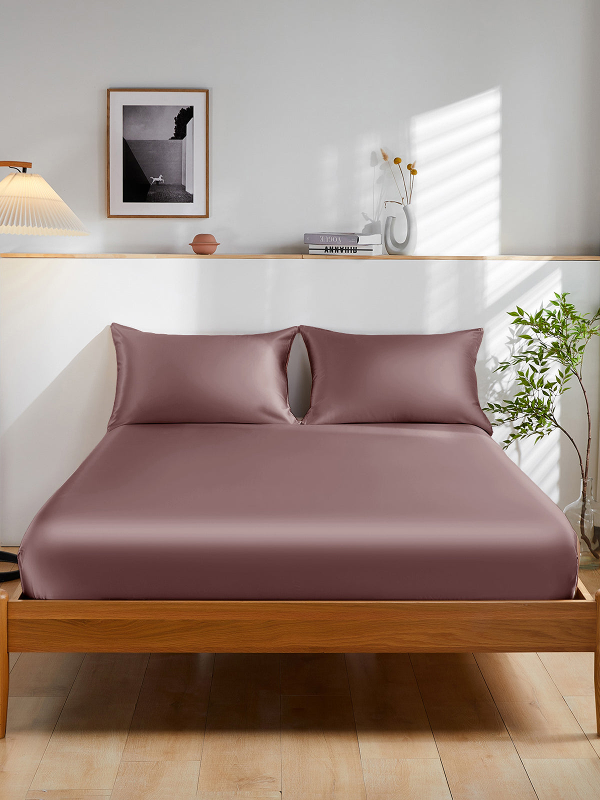 Ensemble de draps-housses 3 pièces en soie - 19 momme