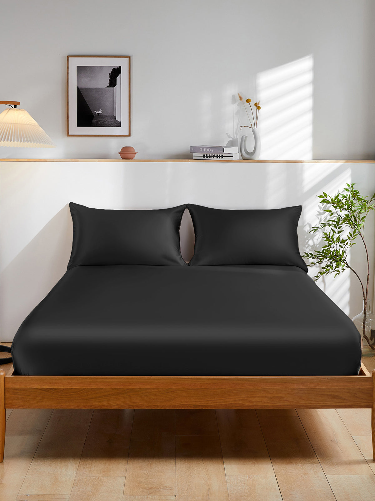 Ensemble de draps-housses 3 pièces en soie - 19 momme