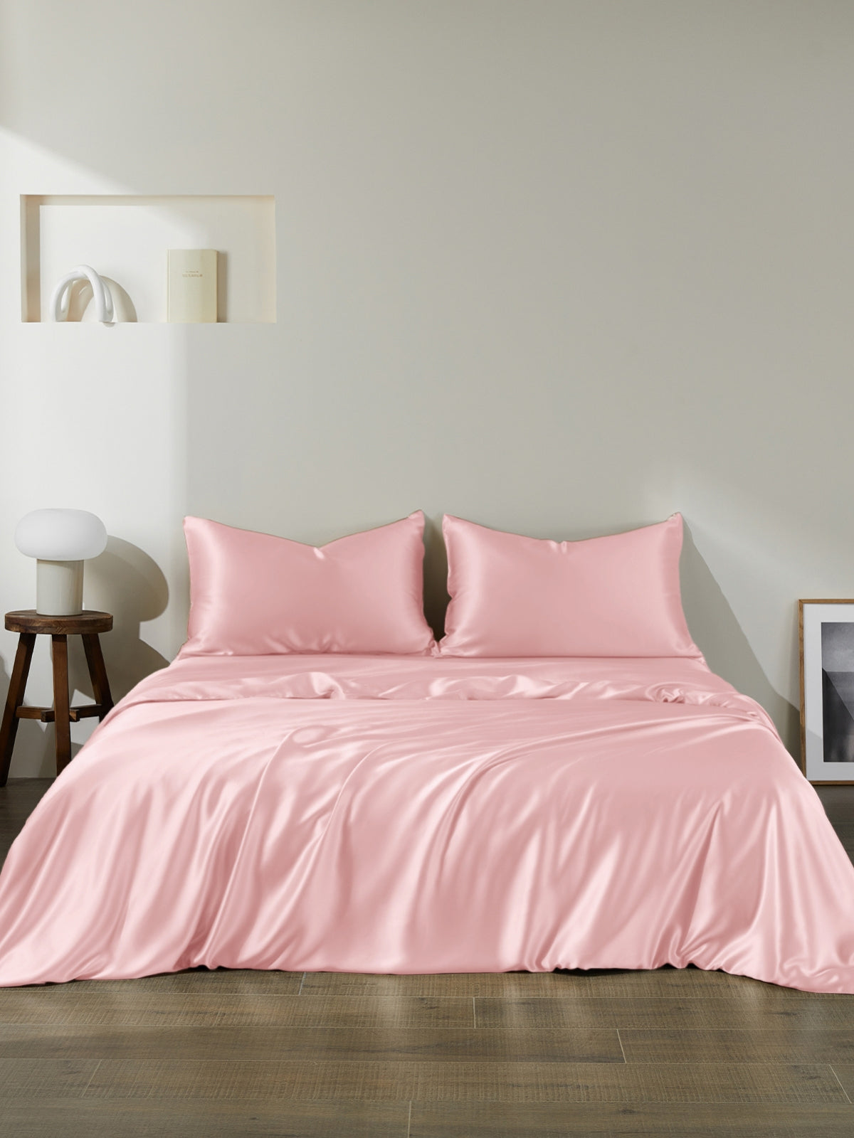 Ensemble de housse de couette 3 pièces en soie - 22 momme