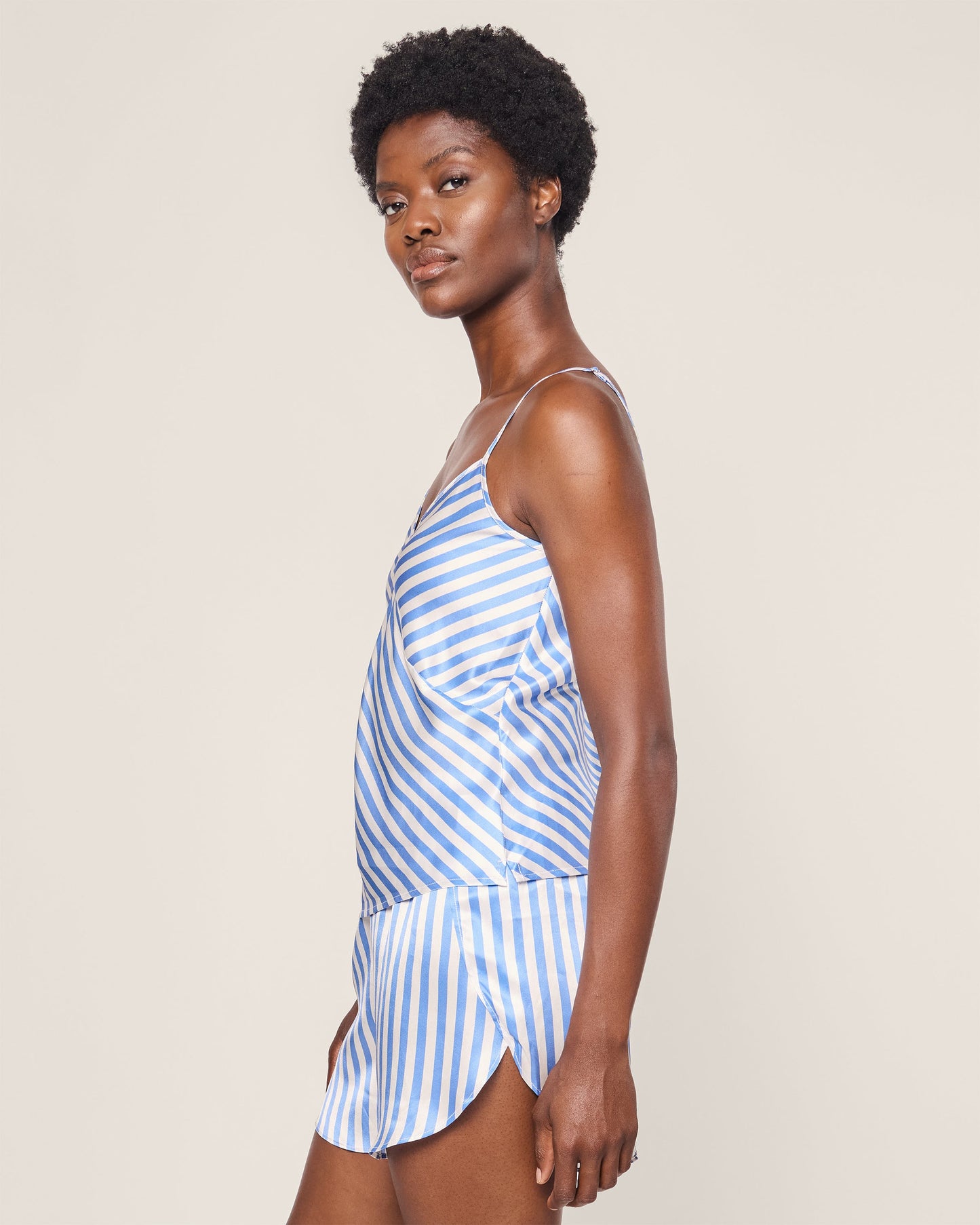 Ensemble camisole Jennie courte en soie