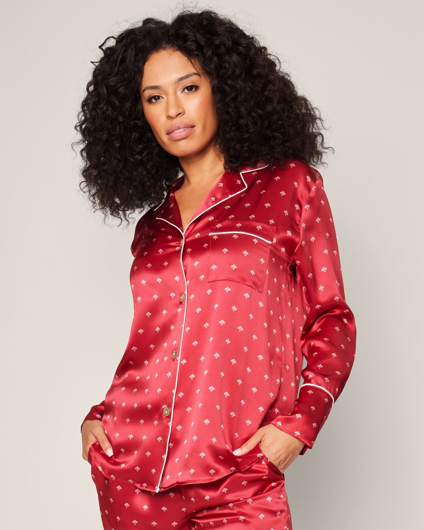 Ensemble de pyjama Arlette long en soie