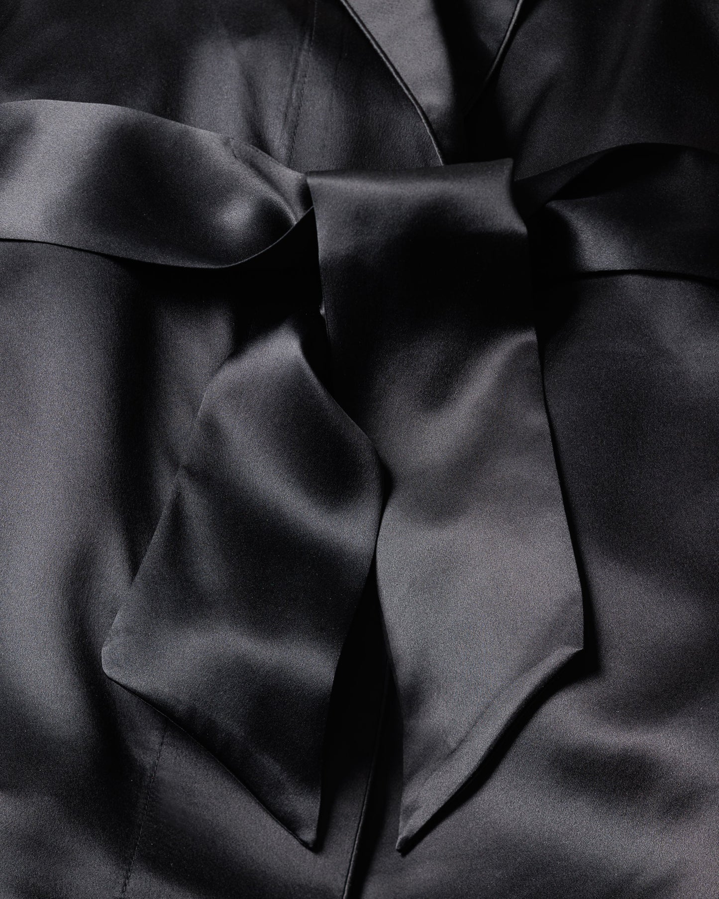Peignoir court noir
