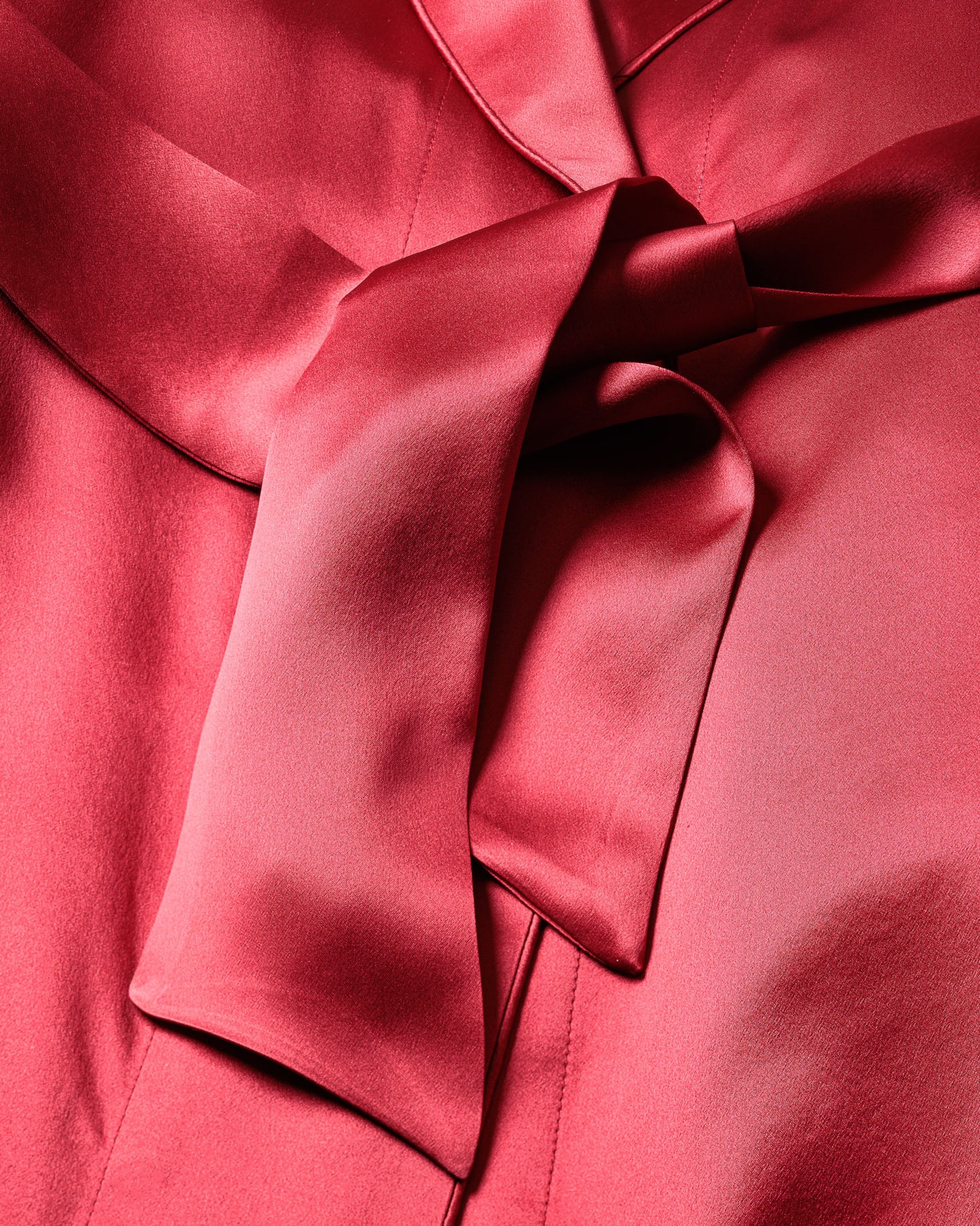 Peignoir court rubis