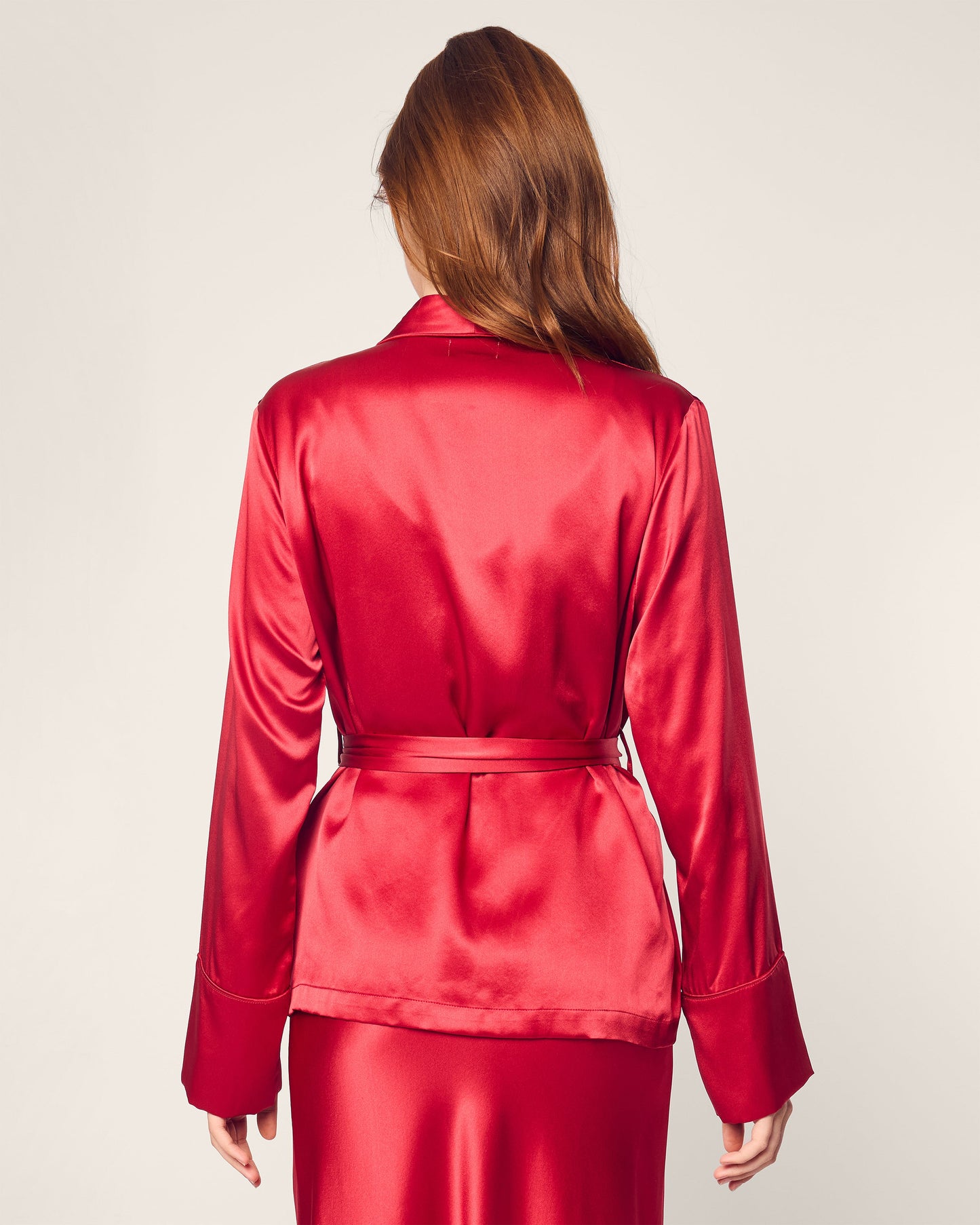 Peignoir court rubis