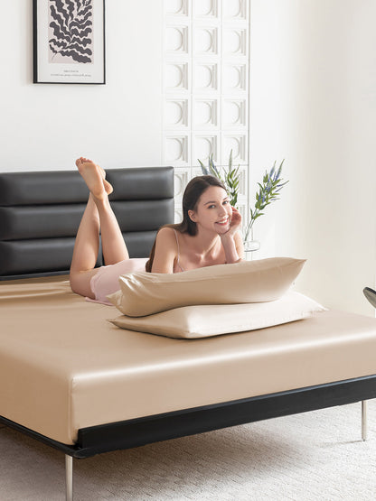 Drap-housse en soie - 22 momme