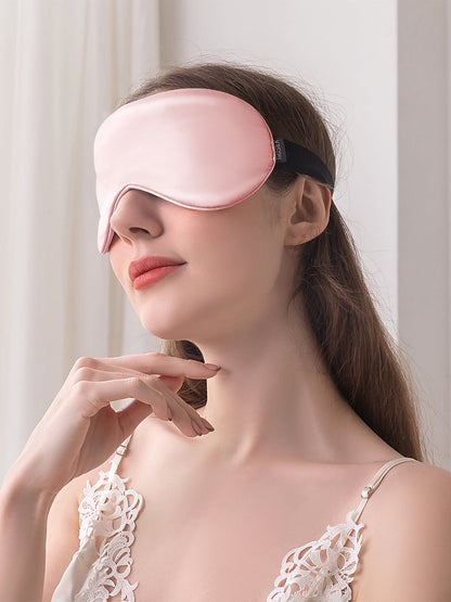 Ensemble de taie d'oreiller et masque de sommeil en soie - 19 momme