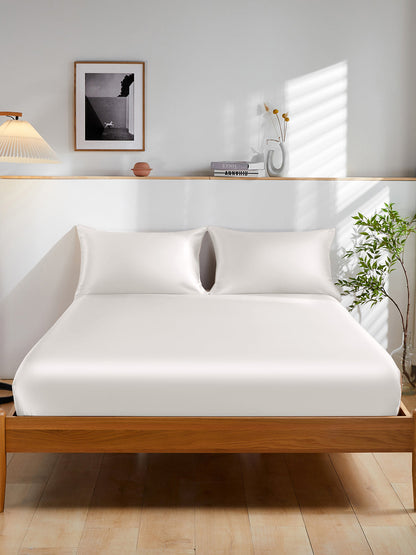 Ensemble de draps-housses 3 pièces en soie - 19 momme