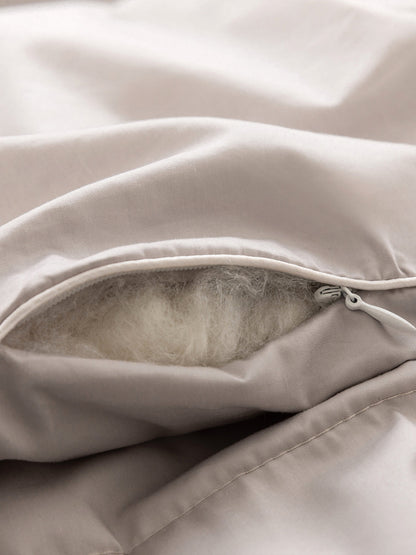 Couette d'été lavable garnie de soie
