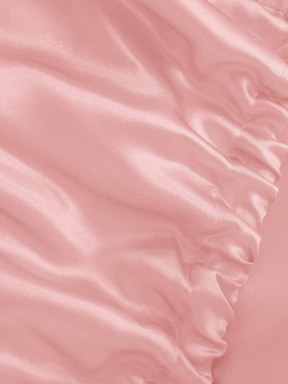 Housse de drap en soie 19 momme pour lit bébé