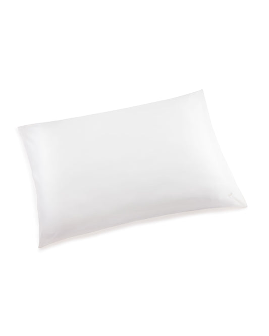 Taie d'oreiller en soie blanche - 22 momme
