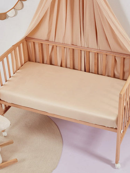 Housse de drap en soie 19 momme pour lit bébé