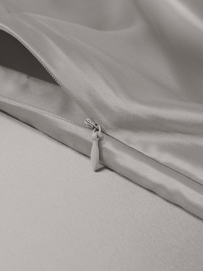 Ensemble de housse de couette 3 pièces en soie - 22 momme
