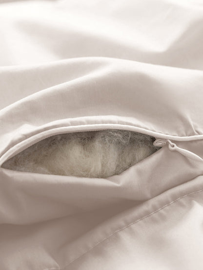 Couette d'été lavable garnie de soie