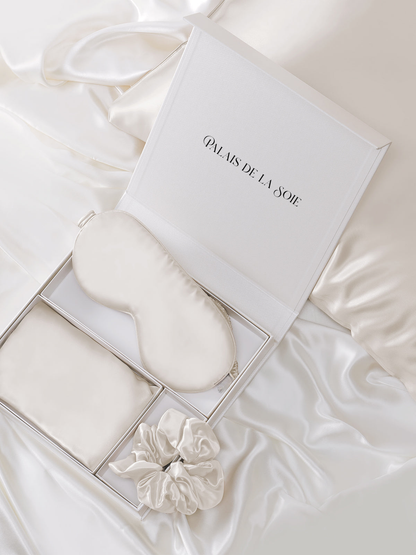 Ensemble cadeau de taies d'oreiller en soie - 30 momme