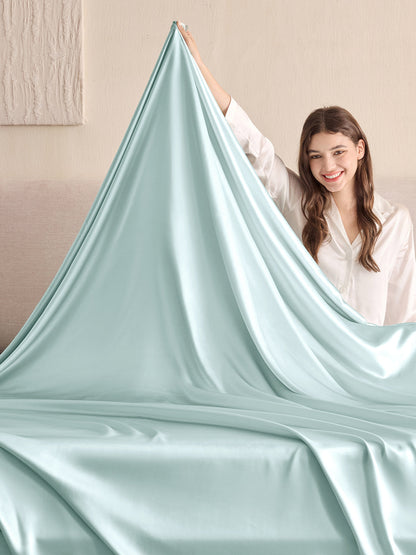 Drap plat en soie - 19 momme