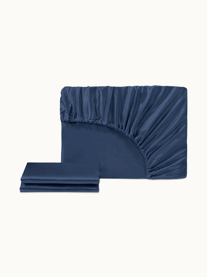 Ensemble de draps-housses 3 pièces en soie - 25 momme