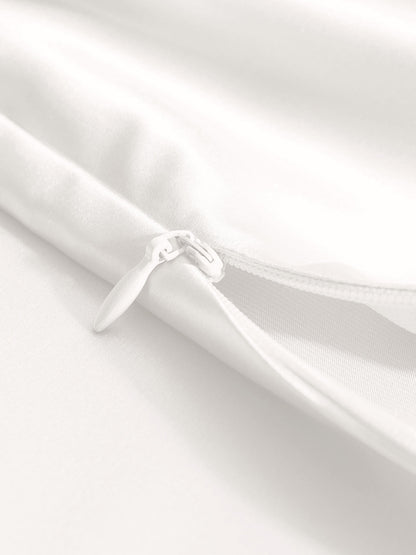 Ensemble de housse de couette 3 pièces en soie - 25 momme