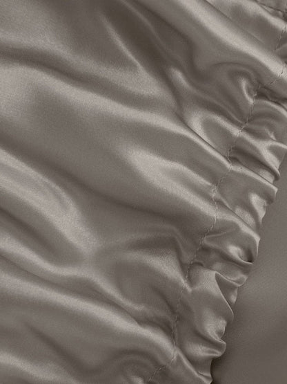 Housse de drap en soie 19 momme pour lit bébé