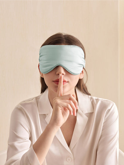 Masque de sommeil en soie