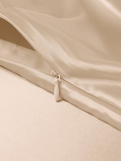 Ensemble de housse de couette 3 pièces en soie - 22 momme