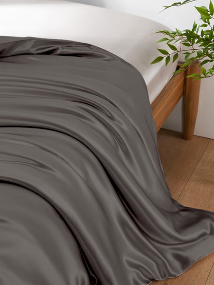 Ensemble de housse de couette 3 pièces en soie - 19 momme