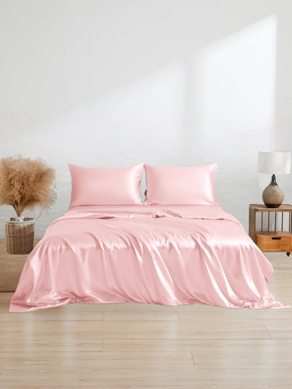 Ensemble de housse de couette 3 pièces en soie - 25 momme