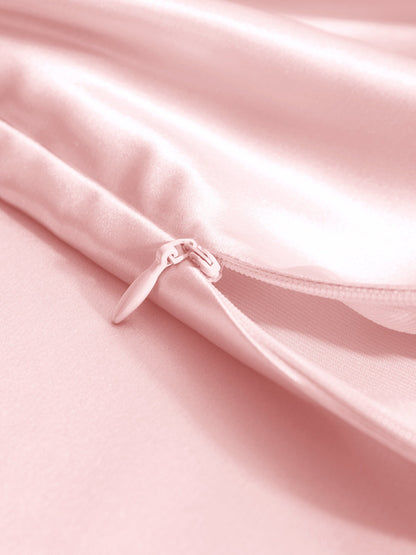 Ensemble de housse de couette 3 pièces en soie - 25 momme